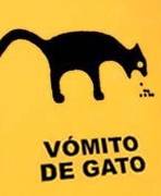Cat Vomit Sign